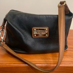 Valentina Italian Leather Hobo Bag